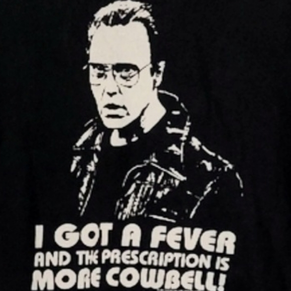 SNL Tee, Size Large, Christopher Walken Cowbell Skit, Short Sleeves, 100% Cotton - Picture 1 of 6